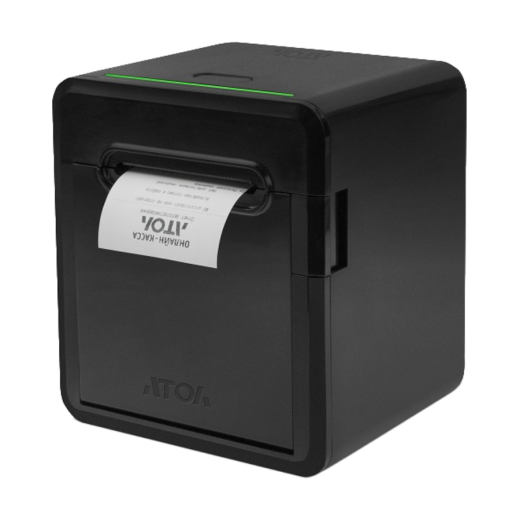 ККТ АТОЛ 55 v2 Ф. Черный. Без ФН. USB. RS-232. Ethernet. 5.0
