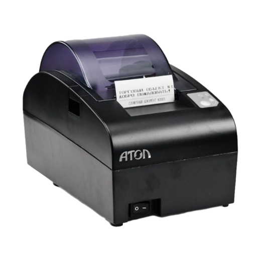 ККТ АТОЛ 55Ф. Черный. Без ФН. RS+USB+Ethernet (5.0)